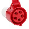 5 Pin Industrial Connector Plug IP44 Waterproof 380415V 32A 3P+N+E for Agriculture and Chemical Industry