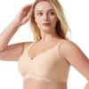 Fashionable Women's Lingerie: Wave-Patterned Seamless Push-Up Bra In Plus Size for Women - Flattering Silhouette and Slimming Effect