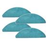 4 Pack Microfiber Mop Cloth Kit For Cecotec For Conga M50 Robot Vacuum Cleaner Replacement Floor Mopping Accessory