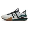 Fila Brick Textile, Leather Low Top Casual Shoes Men's White Black F12M231125FWA