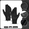 Men's & Women's Touchscreen Winter Cycling Gloves: Windproof, Fleece-Lined, Ski-Ready