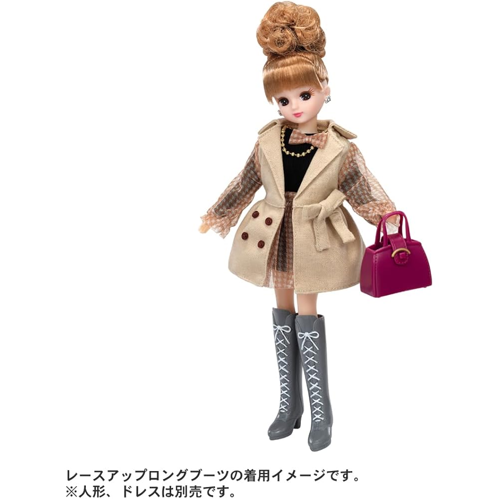 Takara Tomy Licca-chan LG-02 Adult Style Shoe Set Dress-Up Toy for Kids Age 3 and Up