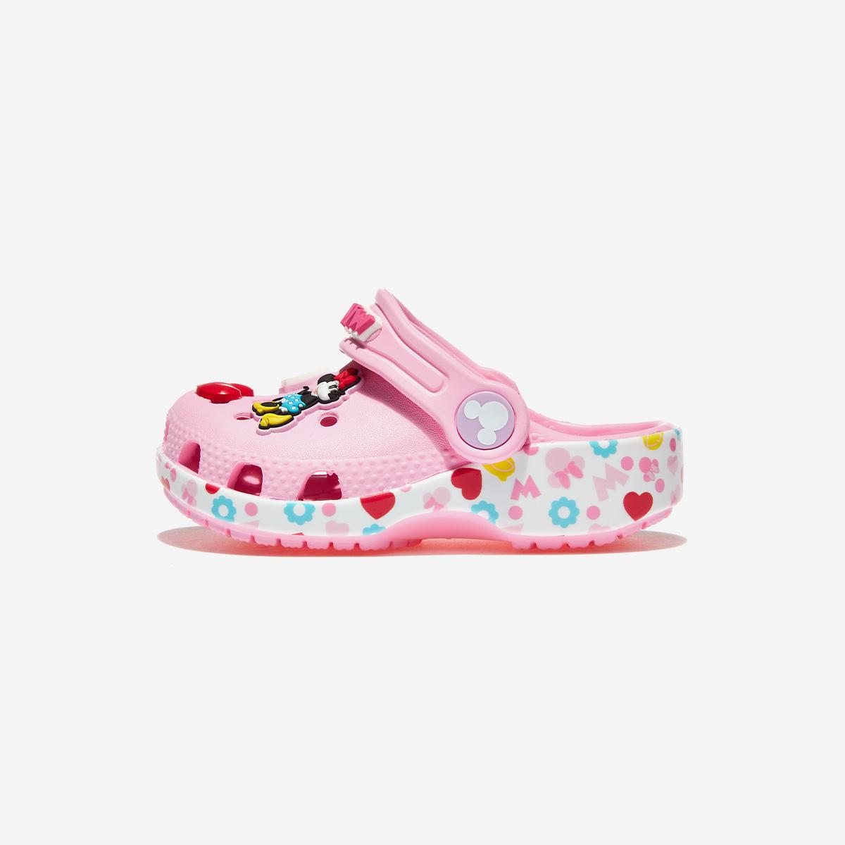 

[Crocs] Mickey Friends Minnie Classic Clog Toddler, CRS210894, 1010113125, Popular Korean Shoes 130