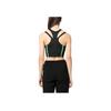 Adidas Striped Sleeveless Sports Tank Top Women Tops Black HR4483
