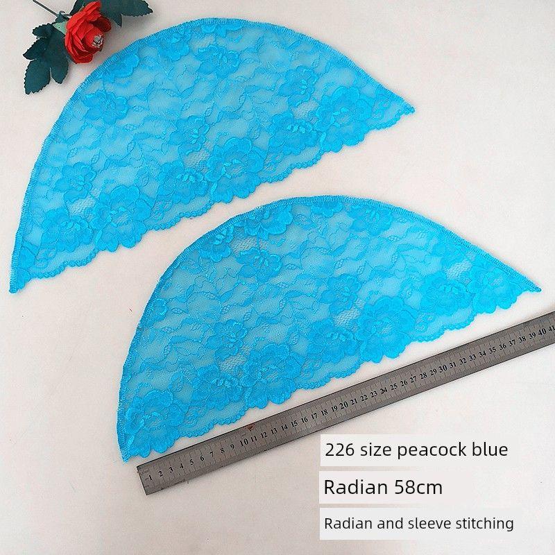 

Рукав ручной работы длинный без рукавов на бретелях летний солнцезащитный рукав синий накидка на руку украшение кружево полуфабрикаты