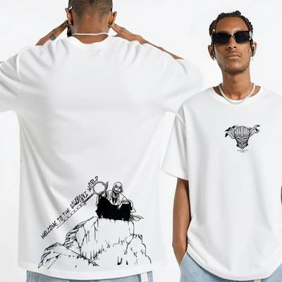 Hot Anime Japanese Bleach Oversized Graphic T-Shirt Men Women Y2k Short Sleeves Casual Loose High Quality Comfortable Female Male Clothing
