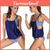 Premium Quality Women's Tankini Bikini Set With Push Up Padded Swimsuit For Beach Fun