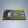 Airport Landing Strip Diorama 1:400 Scale Base Wooden