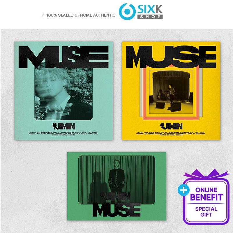 

[Предзаказ] Альбом JIMIN [BTS] MUSE [Blooming Ver, Serenade Ver + Weverse Ver] (+Онлайн-выгода)