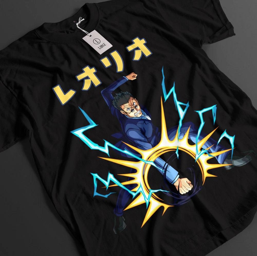 Hunter x Hunter Shirt Leorio TShirt Gon Killua HxH Kurapika Anime Unisex Tee S