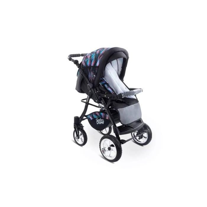 BAZARLAND30. Hochwertiger 3-in-1-Kinderwagen Urbano mit Autositz inklusive! Disko