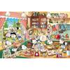 EPOCH Peanuts Snoopy Country Kitchen Jigsaw Puzzle 1000 Pieces 50x75cm with Glue and Spatula