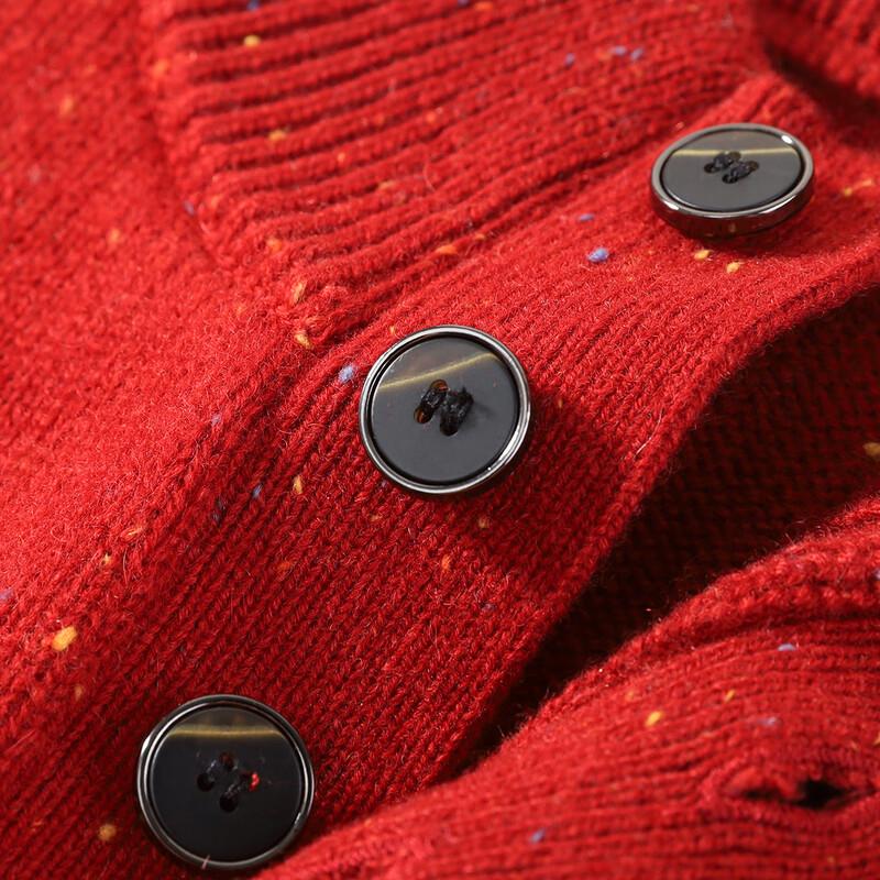 Men's Antonio Heavyweight 100% Cashmere Henley Sweater