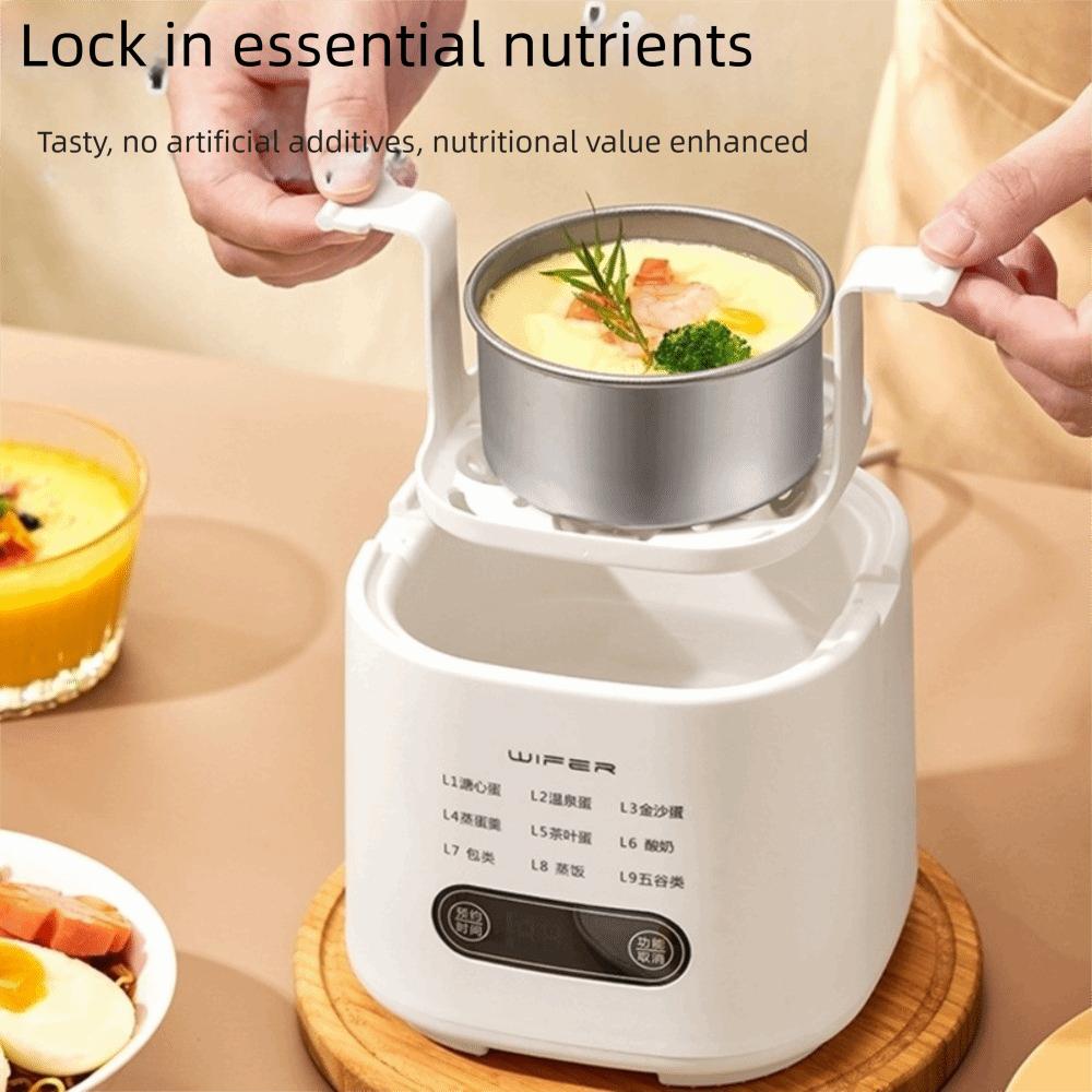 9-in-1 Function Electric Egg Boiler 300W Power Breakfast Machine Easy Clean Automatic Egg Cooker