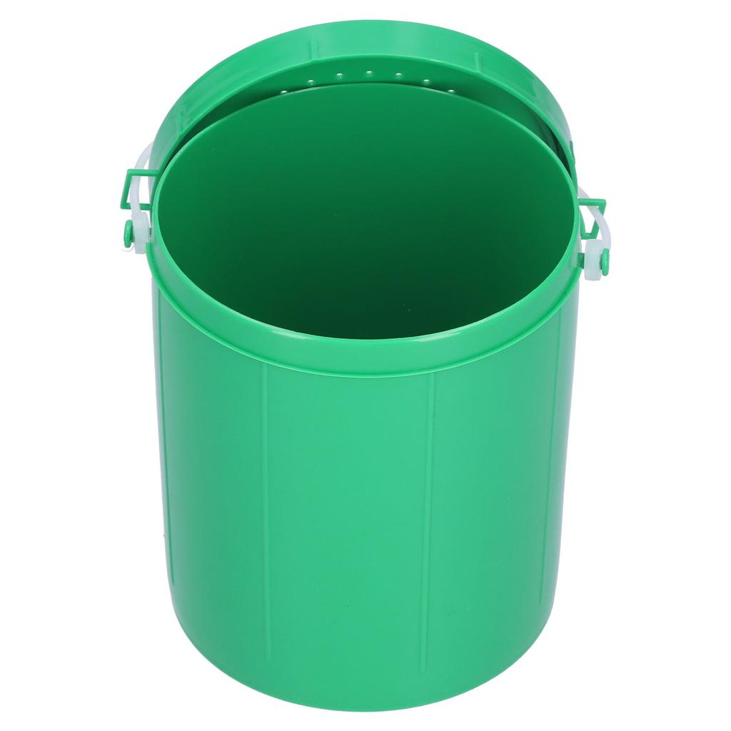 Plastic Portable Lure Fishing Bait Earthworms Bucket Breathable Vent Tackle Box with Handle
