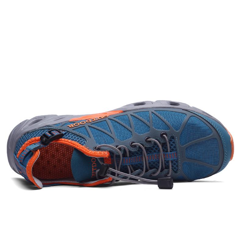 2018 hiking shoes summer new outdoor fishing breathable non-slip hiking shoes quick-drying Shuoxi shoes women's sports shoes men