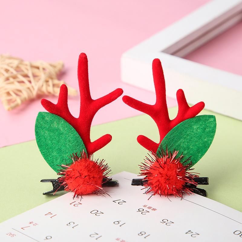Christmas Reindeer Antler Headband - Festive Hair Accessory for Women & Children