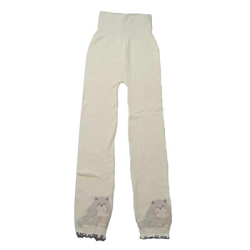 

friends hill snuggle cat Fluffy leggings ivory YW-186-833