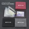 New Driver License Holder PU Leather Card Bag Stickers For Mercedes Benz AMG A B C E G CLA GLA W211 W214 W205 W203 W204 W206W220