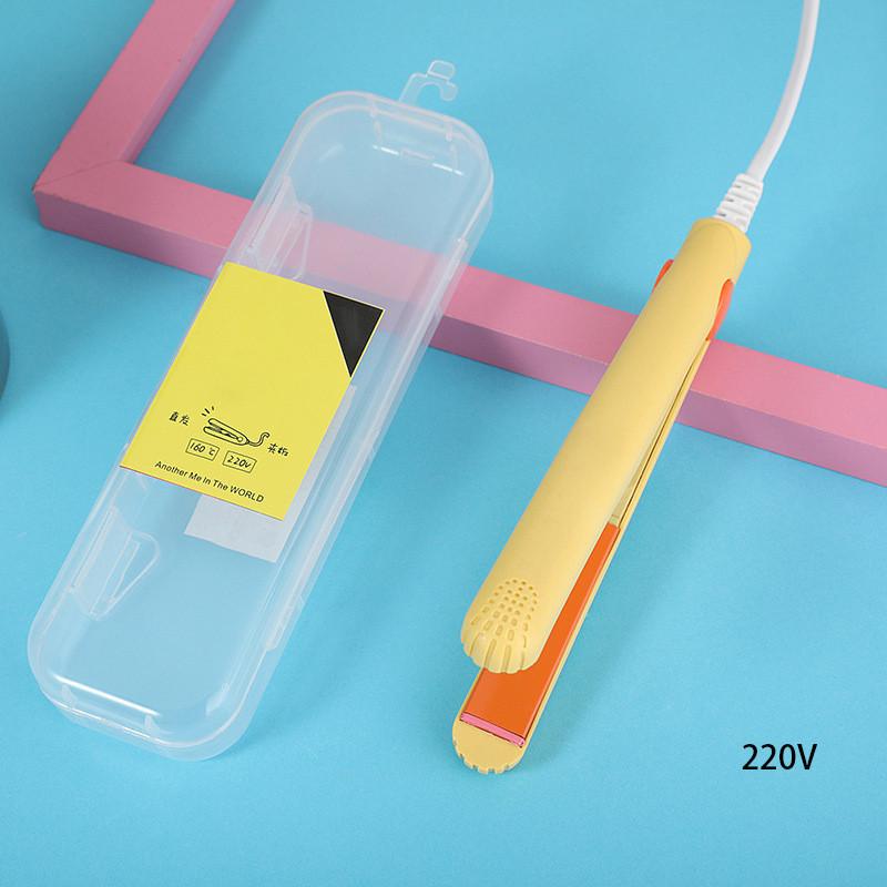 

Прямий Затискач 5 кольорів 2в1 Модний Міні Портативний Студентський Плойка 220в Yellow EU