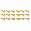 18PCS Golden Silver Tremolo Bridge Tuning Screws Metal Bridge Screw Replacement  For Electric Guitar