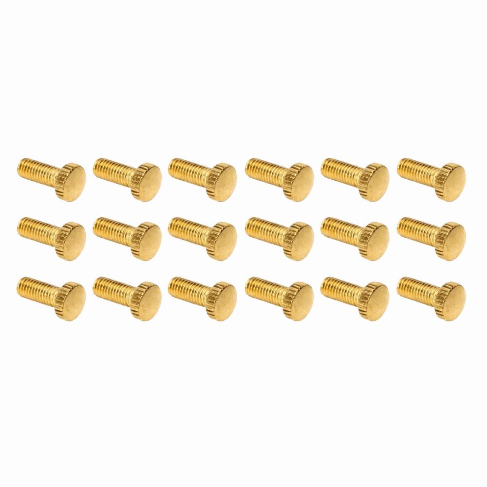18PCS Golden Silver Tremolo Bridge Tuning Screws Metal Bridge Screw Replacement  For Electric Guitar