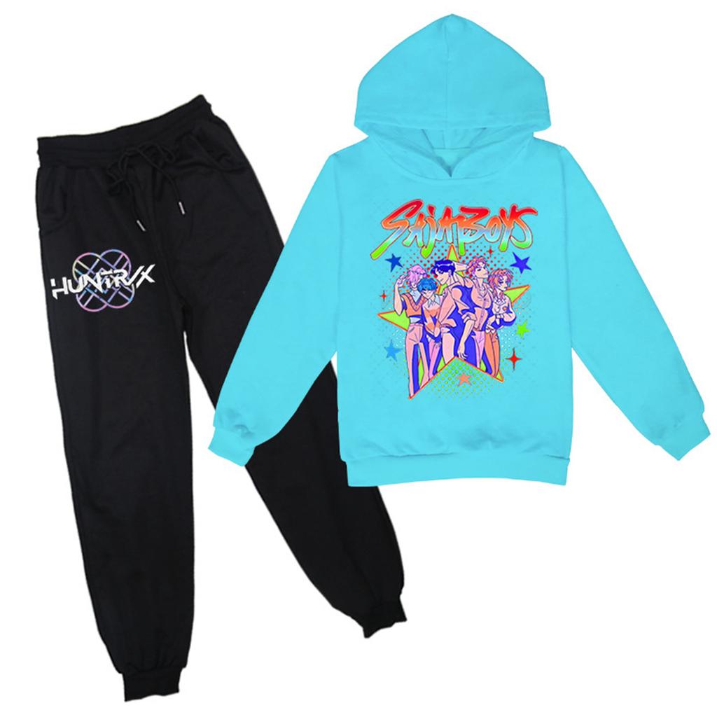 Chlapci Dívčí tepláky Oblečení Mikina s kapucí Tepláky na jogging Tepláky Set Módní outfit