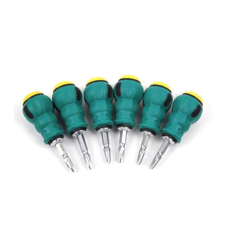 Reversible Screwdriver 2 in 1 Crossed and Slotted Screwdriver For Electronics Repair And Home DIY Projects