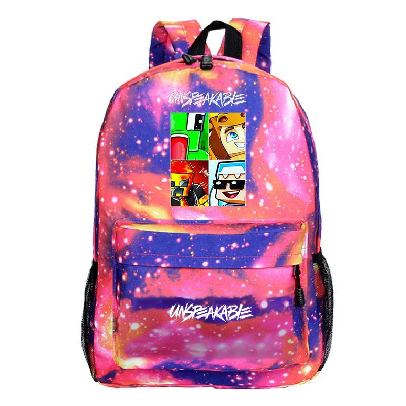 Unspeakable Backpack With Large Capacity For Boys And Girls