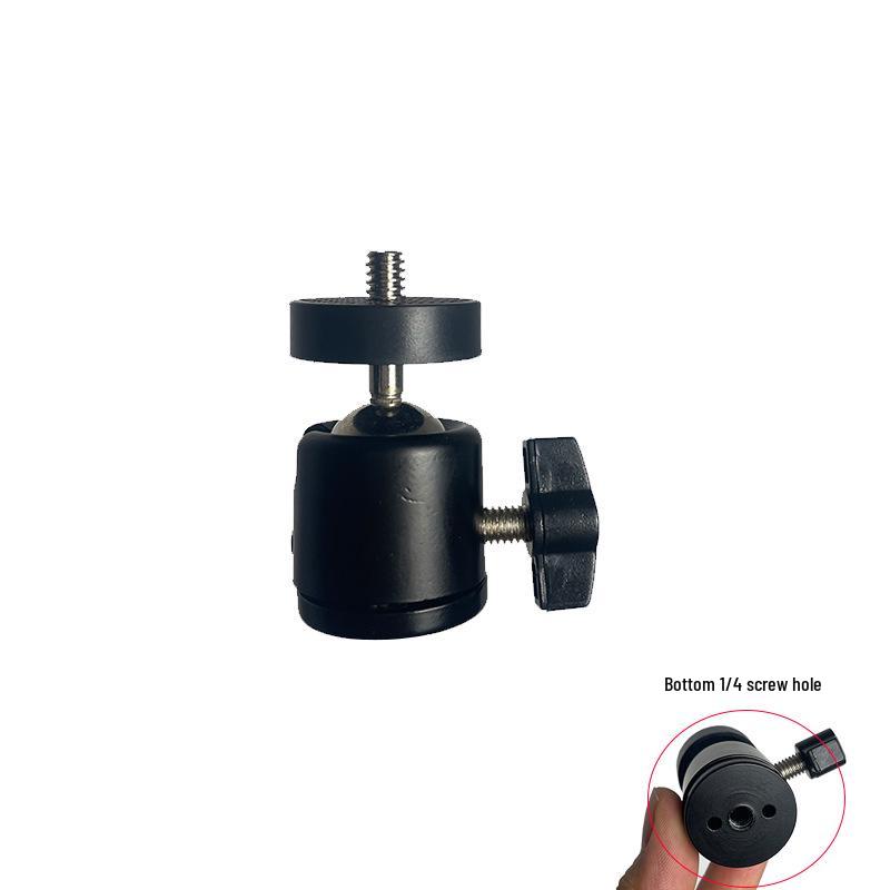 360° Rotating Ball Head Phone Clip for Tripod & DSLR