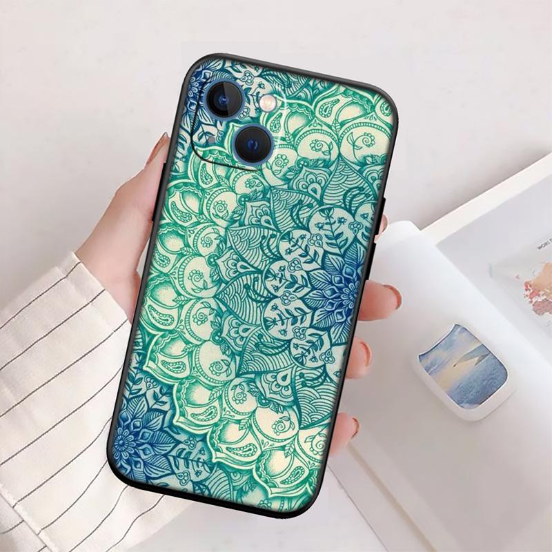 RP46 Mandalas New High-End Shell Phone Case for OPPO A3 Pro A72 A74 A76 A77 A77S A78 A79 A94 A95 A18 A40M A58
