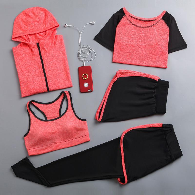 Women's Spring/Summer Yoga & Sports Set: Outdoor Exercise & Gym Fitness Wear