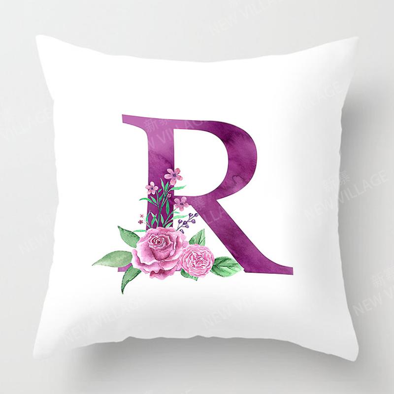 Nordic Fall Home Decor Autumn Throw Pillow Case Sofa Cushion Cover Modern 45X45Cm 45*45 50X50 60X60Cm 40*40Cm 35X35 Letter