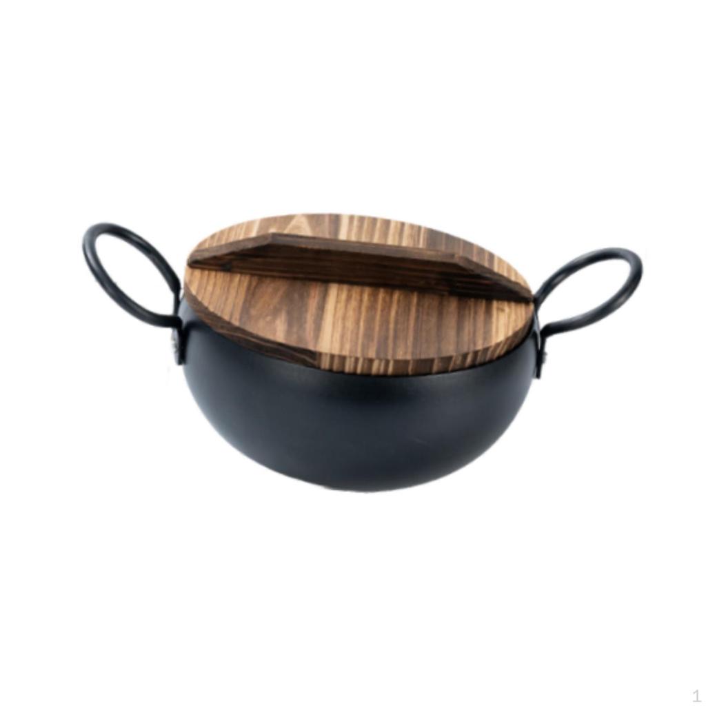 Heavy Duty Stock Pot with Lid for Noodles And Soup Cooking