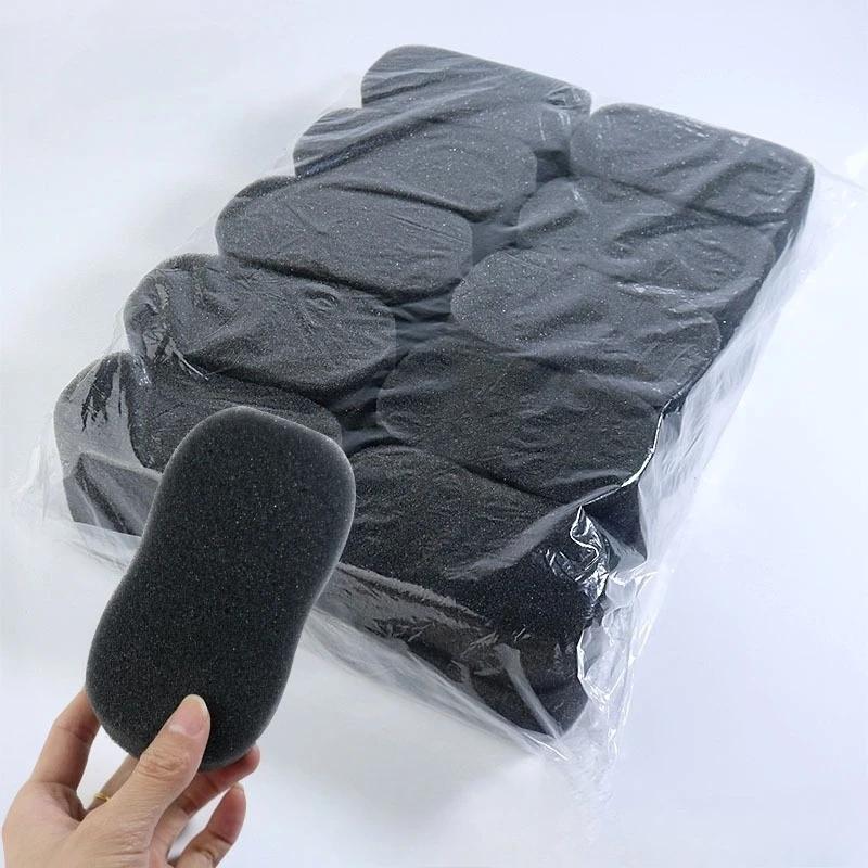 

10Pcs Soft Sponge Pat Hair Tools Cut Hair Sponge Wiping Clean Shave Hair Brush Easily Hairdresser Remove Broken Hairs
