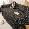 Sofa Towel Plush Half Velvet Sofa Slipcover Sets Sofa Cushion Living Room All-Inclusive Sofa Towel Cover Cloth