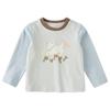 DAVE & BELLA Kids' Long Sleeve Antibacterial Cotton T-Shirt