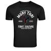 Muay Thai Fight Culture Boxing Martial Arts Fighter T-Shirt