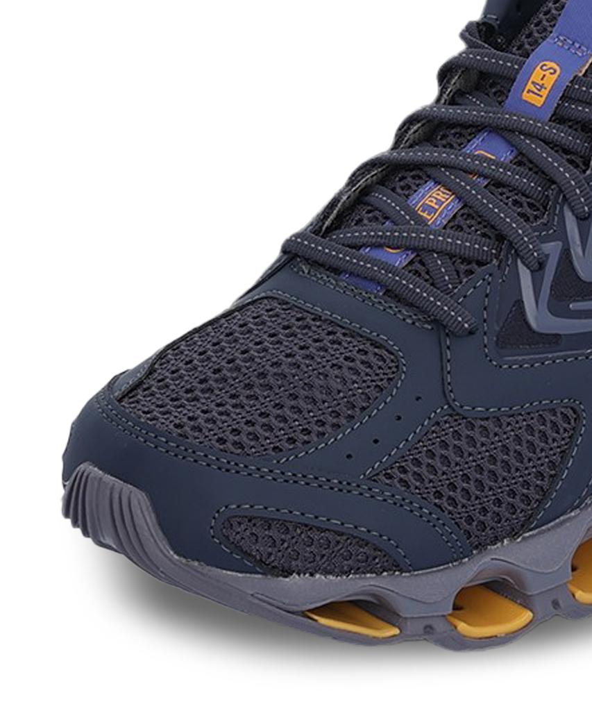 Mizuno (Unisex) Wave Prophecy 14 S - Odyssey Grey:Silver:Citrus / J1Gc258382