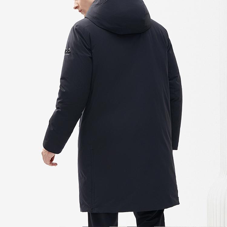 New FILA Athletics Down Jacket Men's Pitch Black A11M241914F-BK