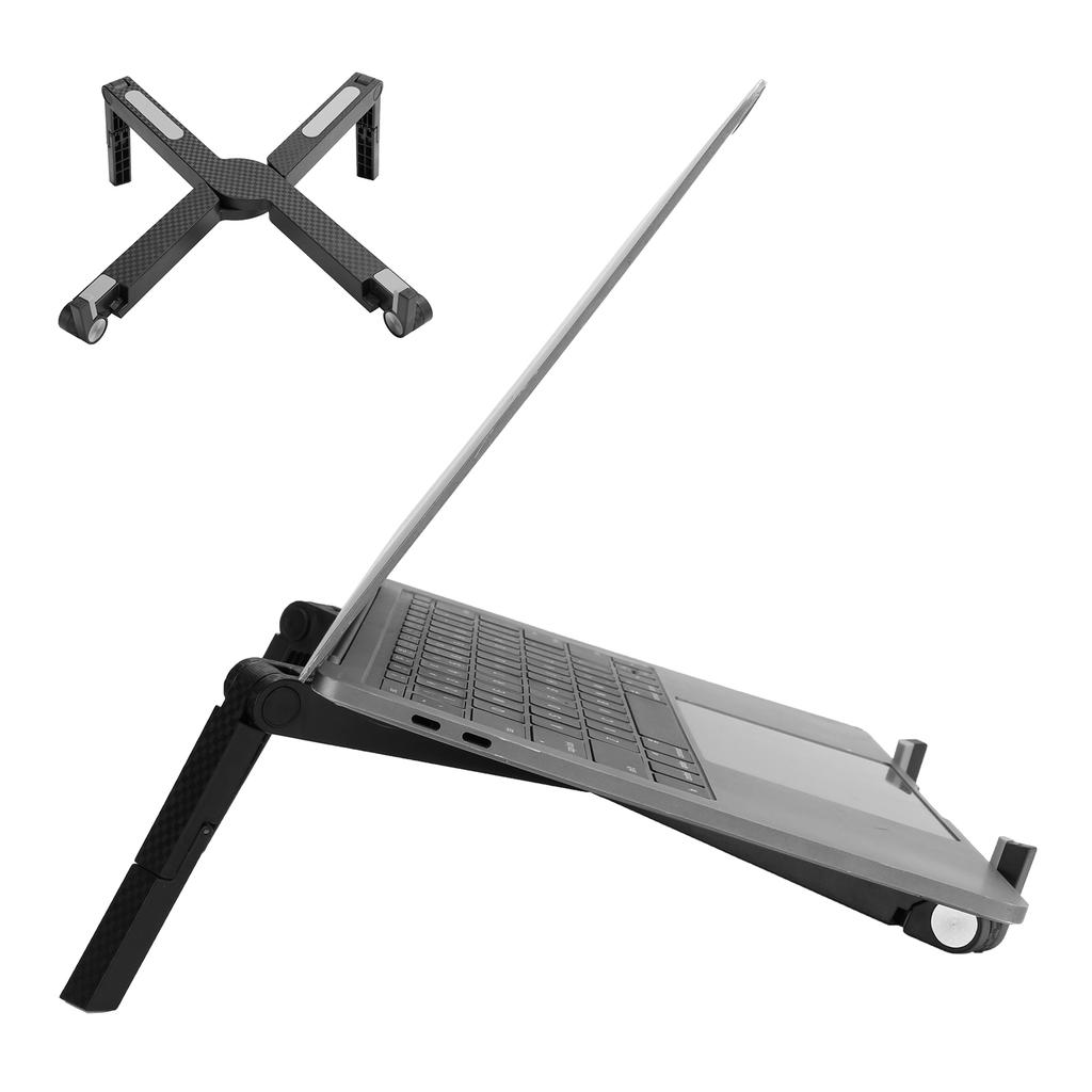 Tablet Notebook Stand Portable Foldable Laptop Support Base Holder Adjustable BracketBlack