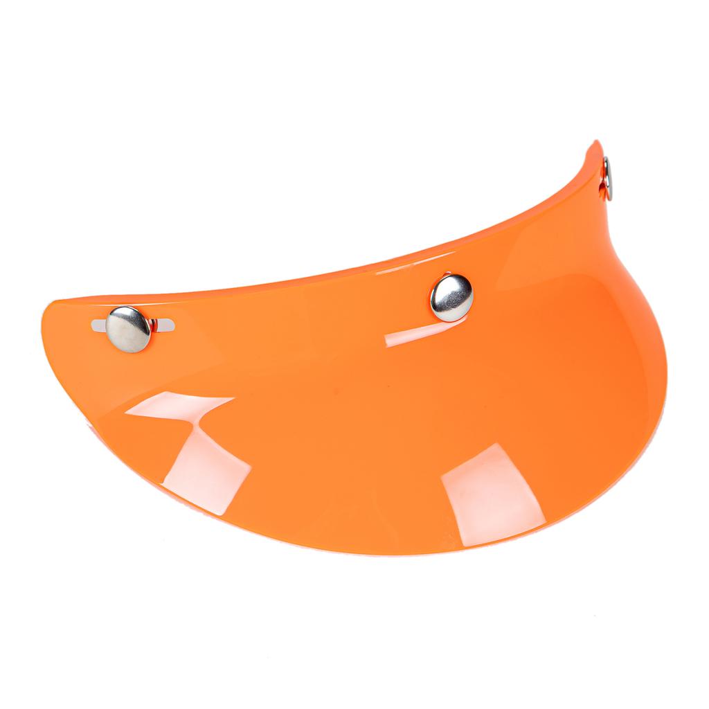 3 Snap-Button    Lens     Up Wind  for   Open Face Motorcycle Helmet