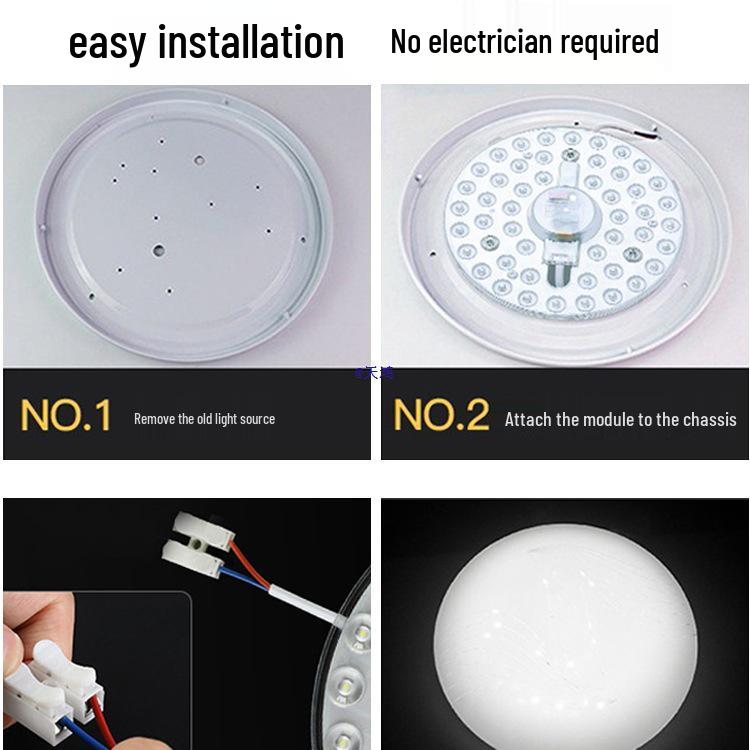 Menschlicher Körper Sensor & Schallgesteuerte Deckenleuchte Kern für Flur-Ersatz