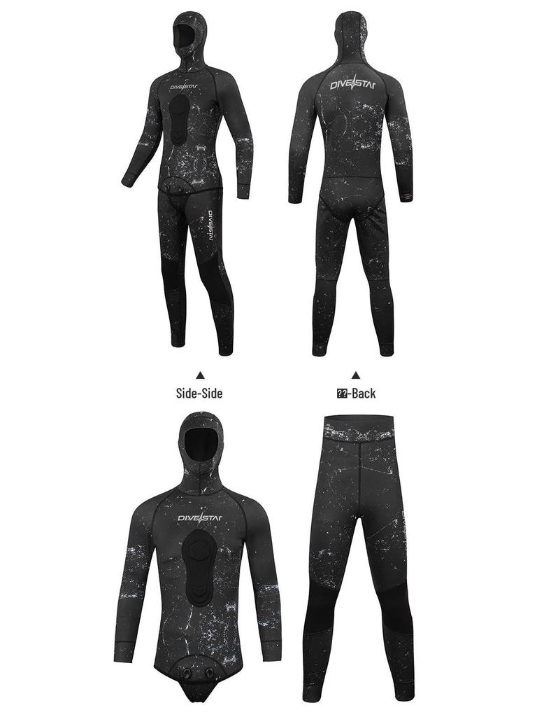 Qianxing 1.5mm Professional Wetsuit for Women & Men – Surfing, Snorkeling, Fishing, and Hunting Gear Set
