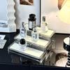 ACSTORi Perfume Storage Figure Display Telescopic Cosmetic Storage Adjustable Height Clear PET TPR Mat No Installation Perfume Organizer Rack, Stand,