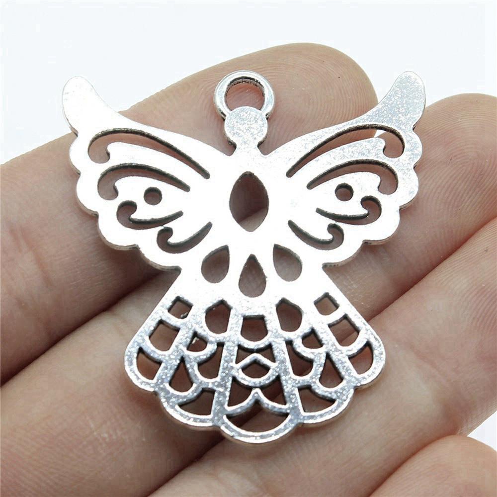 Big Angel Charms Pendant Couple Jewelry Unusual Gifts For