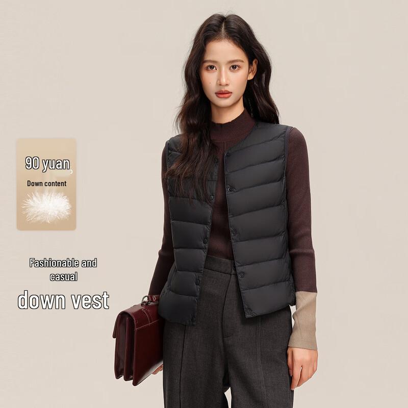 

SNOWFLYING Women s Lightweight 90% Duck Down Vest M