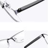 Semi-Rimless Steampunk Shortsighted Prescription Glasses Women Men Anti Blue Rays Computer Myopia Spectacles 0 -0.5 -0.75 To -6