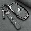 Zinc Alloy Leather Car Key Fob Case For Saic Maxus T60 G10 G50 V80 Key Case Car Rc Folding Key Fob Case