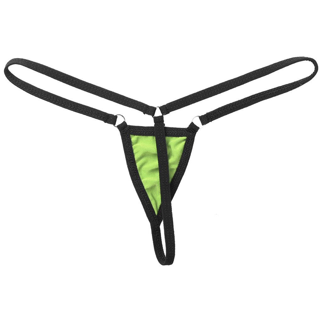 Damskie stringi z niskim stanem Micro Stringi Breakaway G-String T-Back Majtki Bielizna Bielizna